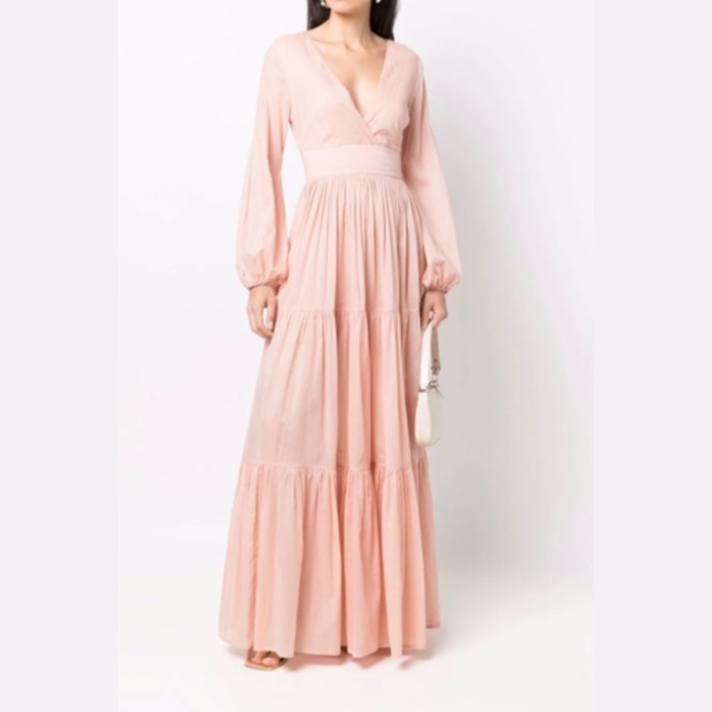 Kalita Maxi Dress in Blush